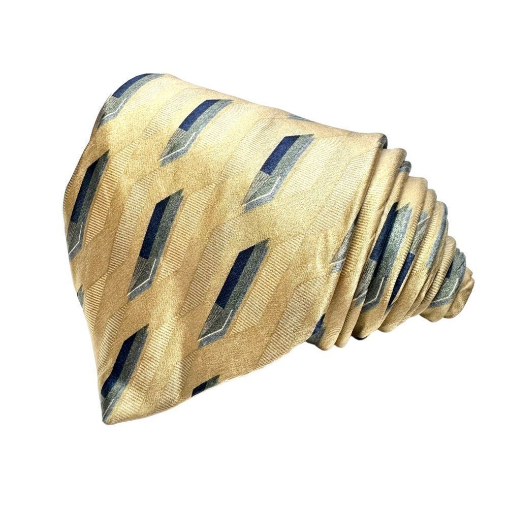 🔃Bill Blass Men’s Gold Silk Tie